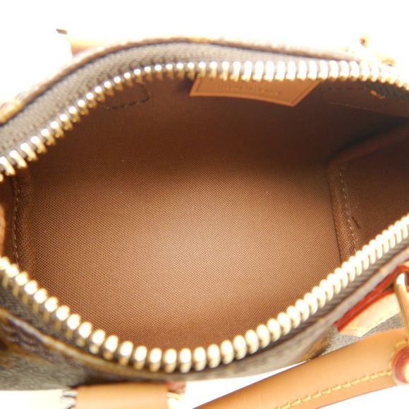 Louis Vuitton Monogram Nano Speedy Handbag Brown - Picture 7 of 7